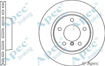 APEC BRAKING dsk3100 -  Тормозной диск